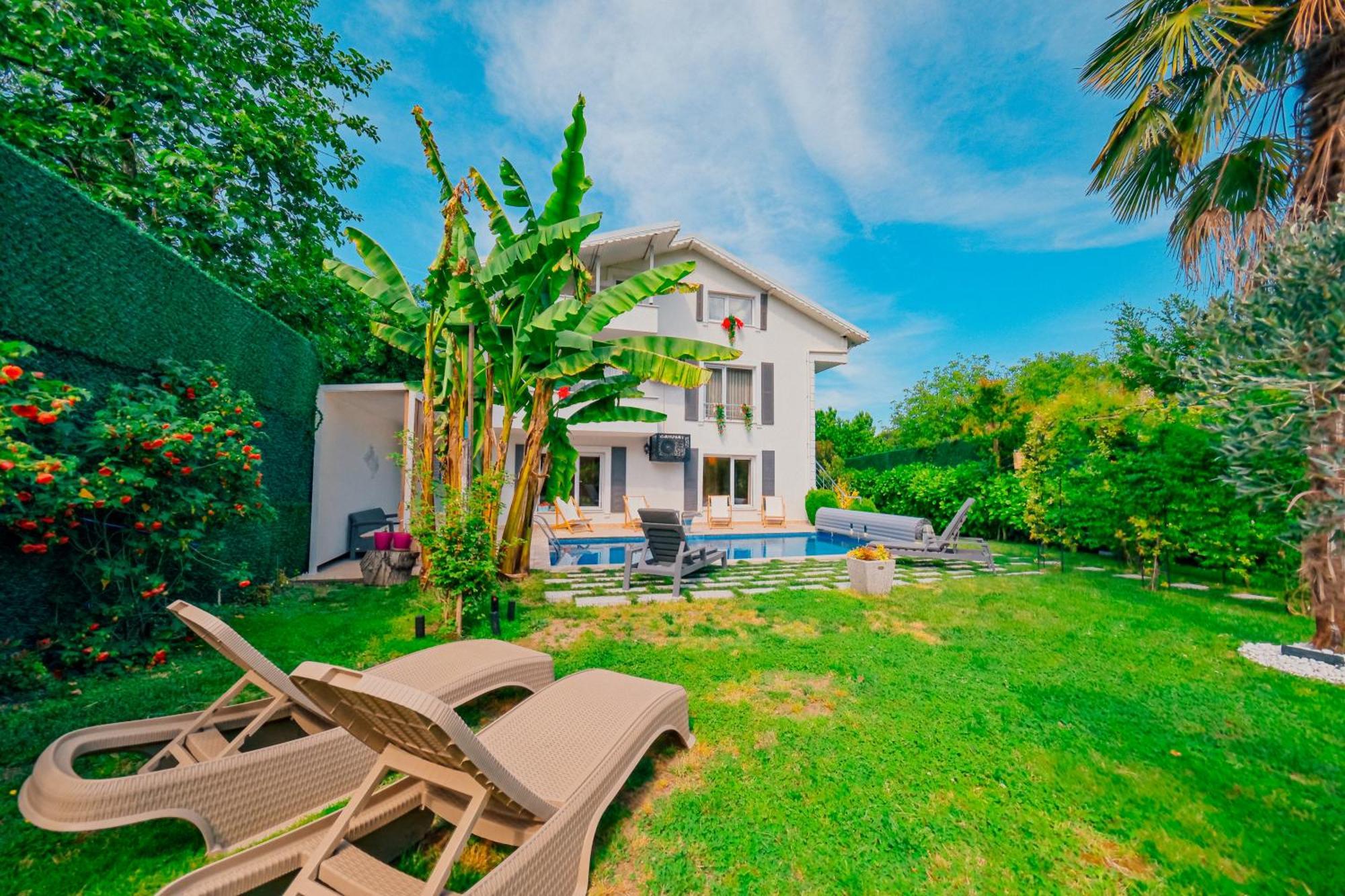 Villa Atlas Muhafazakar Havuzlu, Mustakil Genis Bahceli Sapanca Exterior foto